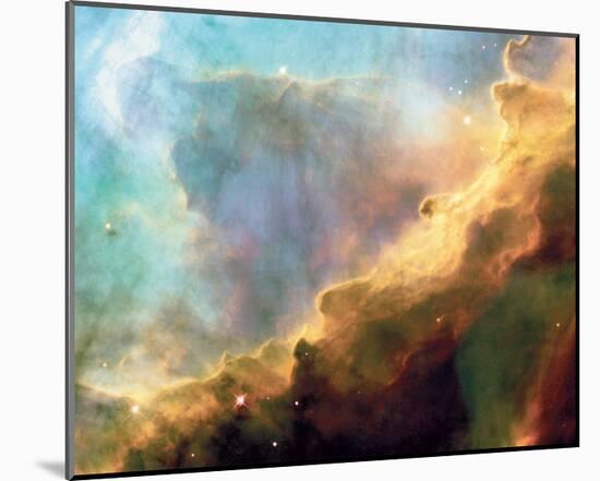 NASA - Perfect Storm Swan Nebula M17-null-Mounted Art Print