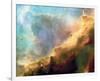 NASA - Perfect Storm Swan Nebula M17-null-Framed Art Print