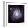 NASA - Pinwheel-Shaped Galaxy-null-Framed Art Print