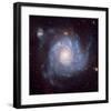 NASA - Pinwheel-Shaped Galaxy-null-Framed Art Print