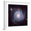 NASA - Pinwheel-Shaped Galaxy-null-Framed Art Print