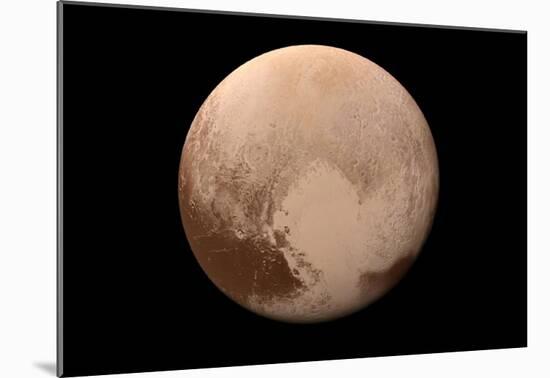 NASA: Pluto Picture-null-Mounted Poster