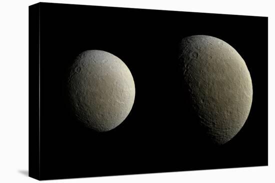 NASA: Rhea, Saturn's 2nd Largest Moon-null-Stretched Canvas