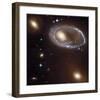 NASA - Ring Galaxy 0644-741-null-Framed Art Print