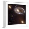 NASA - Ring Galaxy 0644-741-null-Framed Art Print