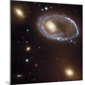 NASA - Ring Galaxy 0644-741-null-Mounted Art Print