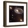 NASA - Ring Galaxy 0644-741-null-Framed Art Print