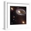 NASA - Ring Galaxy 0644-741-null-Framed Art Print