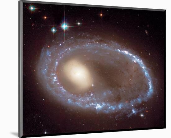 NASA - Ring Nucleus of Galaxy AM 0644-741-null-Mounted Art Print