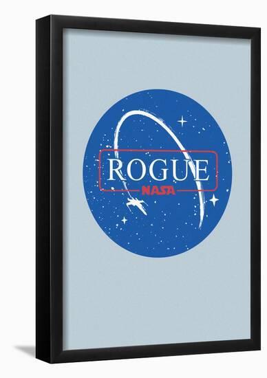 NASA Rogue-1-null-Framed Poster