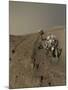 Nasa's Curiosity Mars Rover on Planet Mars-null-Mounted Photographic Print