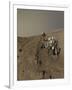 Nasa's Curiosity Mars Rover on Planet Mars-null-Framed Photographic Print