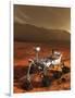Nasa's Curiosity Rover Samples a Rock on the Floor of Gale Crater-null-Framed Premium Giclee Print
