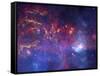 NASA's Great Observatories Examine the Galactic Center Region Space Photo Art Poster Print-null-Framed Stretched Canvas