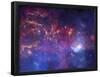 NASA's Great Observatories Examine the Galactic Center Region Space Photo Art Poster Print-null-Framed Poster