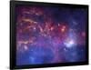 NASA's Great Observatories Examine the Galactic Center Region Space Photo Art Poster Print-null-Framed Poster