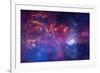 NASA's Great Observatories Examine the Galactic Center Region Space-null-Framed Photo