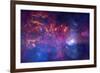 NASA's Great Observatories Examine the Galactic Center Region Space-null-Framed Photo