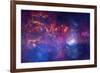 NASA's Great Observatories Examine the Galactic Center Region Space-null-Framed Photo