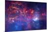 NASA's Great Observatories Examine the Galactic Center Region Space-null-Mounted Photo