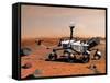 Nasa's Mars Science Laboratory-Stocktrek Images-Framed Stretched Canvas