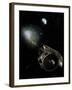 NASA's Spitzer Space Telescope and an Invisible Milky Way Object Called OGLE-2005-SMC-001-Stocktrek Images-Framed Photographic Print
