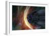 Nasa's Two Voyager Spacecraft Exploring a Turbulent Region of Space-null-Framed Premium Giclee Print