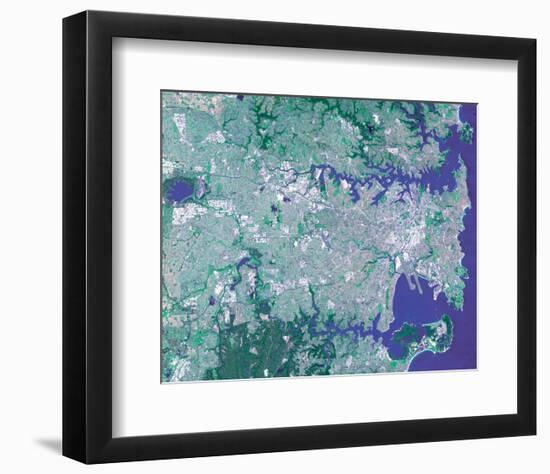 NASA - Sidney-null-Framed Art Print