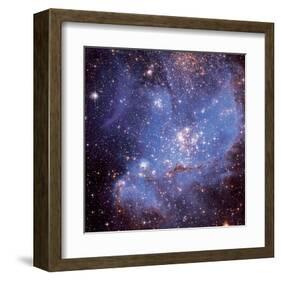 NASA - Small Magellanic Cloud-null-Framed Art Print