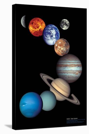 Nasa Solar System-null-Stretched Canvas