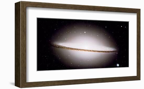 NASA - Sombrero Galaxy M104-null-Framed Art Print