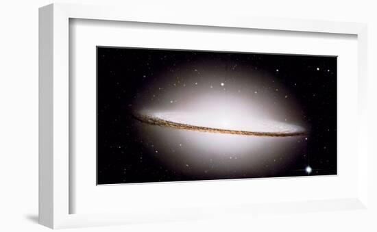 NASA - Sombrero Galaxy M104-null-Framed Art Print