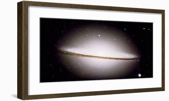 NASA - Sombrero Galaxy M104-null-Framed Art Print