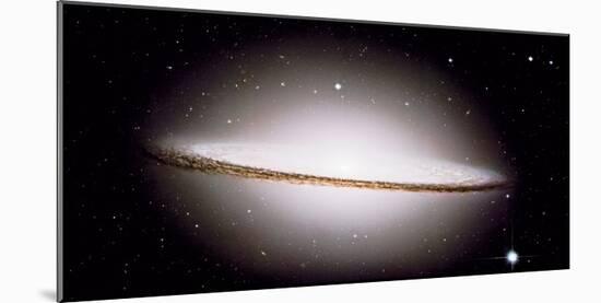 NASA - Sombrero Galaxy M104-null-Mounted Art Print