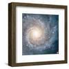 NASA - Spiral Galaxy M74-null-Framed Art Print