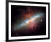 NASA - Starburst Galaxy M82-null-Framed Art Print