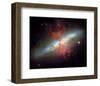 NASA - Starburst Galaxy M82-null-Framed Art Print