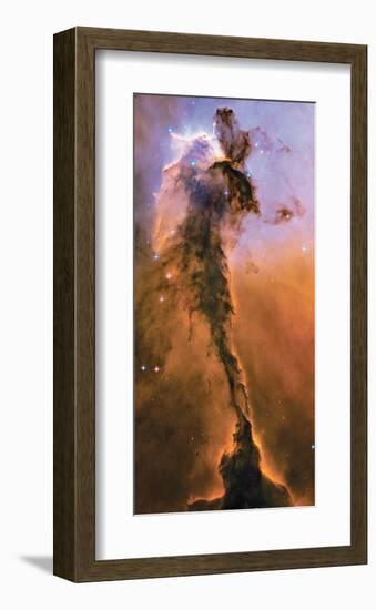 NASA - Stellar Spire in the Eagle Nebula-null-Framed Art Print