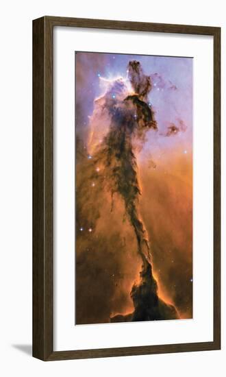 NASA - Stellar Spire in the Eagle Nebula-null-Framed Art Print