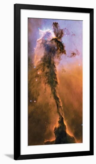 NASA - Stellar Spire in the Eagle Nebula-null-Framed Art Print