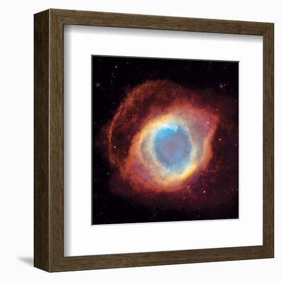 NASA - The Helix Nebula-null-Framed Art Print