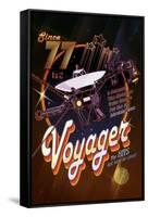 NASA - The Voyagers Rock On-null-Framed Stretched Canvas