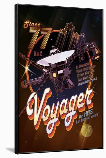 NASA - The Voyagers Rock On-null-Framed Poster