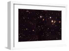 NASA - View of Spiderweb Galaxy Field-null-Framed Art Print