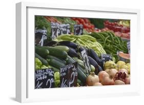 Naschmarkt, Vienna, Austria, Europe-Jean Brooks-Framed Photographic Print