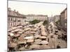 Naschmarkt, Vienna, Pub. C.1900-null-Mounted Giclee Print