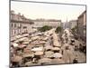 Naschmarkt, Vienna, Pub. C.1900-null-Mounted Giclee Print