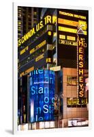Nasdaq Marketsite - Times Square - Manhattan - New York City - United States-Philippe Hugonnard-Framed Photographic Print