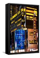 Nasdaq Marketsite - Times Square - Manhattan - New York City - United States-Philippe Hugonnard-Framed Stretched Canvas