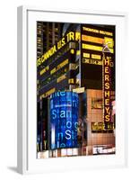 Nasdaq Marketsite - Times Square - Manhattan - New York City - United States-Philippe Hugonnard-Framed Photographic Print